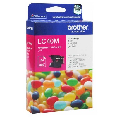 Brother LC-40M Kırmızı Orjinal Kartuş - DCPJ525W