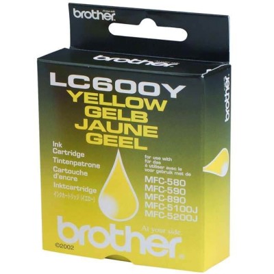 Brother LC-600Y Sarı Orjinal Kartuş - MFC580