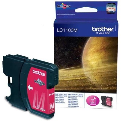 Brother LC1100M Kırmızı Orjinal Kartuş - DCP-385C / DCP-395CN