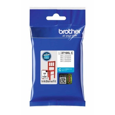 Brother LC3719XL C Mavi Orjinal Kartuş MFC-J3930DW