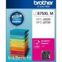 Brother LC675XLM Yüksek Kapasite Kırmızı Orjinal Kartuş - MFC-J2720 / MFC-J2320