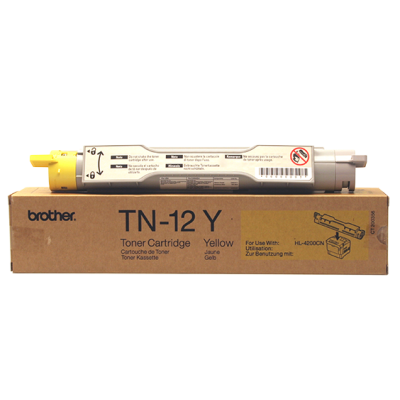 Brother TN-12Y Sarı Orjinal Toner - HL-4200CN