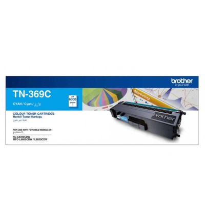 Brother TN-369C Mavi Orjinal Toner Yüksek Kapasiteli - DCP-L8450