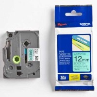Brother TZE-731 (12MM) Siyah Orjinal Lamine Etiket