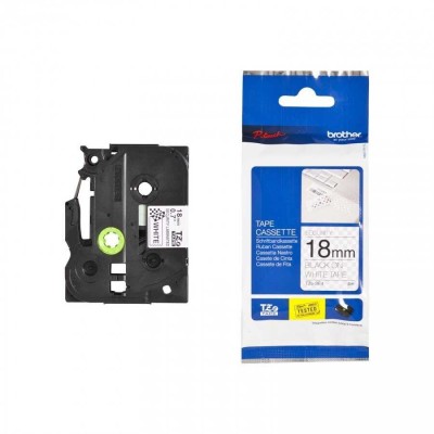 Brother TZE-SE4 Orjinal Laminasyonlu Güvenlik Etiketi 18mm x 8m