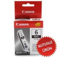 Canon BCI-6BK (4705A002) Siyah Orjinal Kartuş - BJC-8200