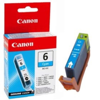 Canon BCI-6C Mavi Orjinal Kartuş - BJC-8200
