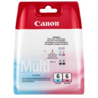 Canon BCI-6PC / BCI-6PM (4709A018AA) İkili Paket Orjinal Kartuş - BJC-8200