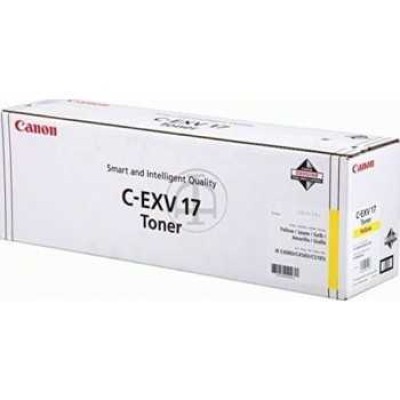 Canon C-EXV17 Sarı Orjinal Toner - IR-C4080 / IR-C4580