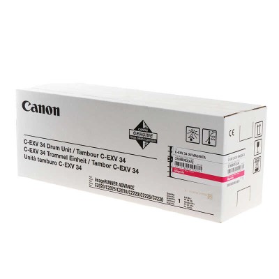 Canon C-EXV34 (3788B003) Kırmızı Orjinal Drum Ünitesi - IR-C2020 / IR-C2030