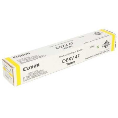 Canon C-EXV47 Y (8519B002) Sarı Orjinal Toner - IR-C250i / IR-C350i