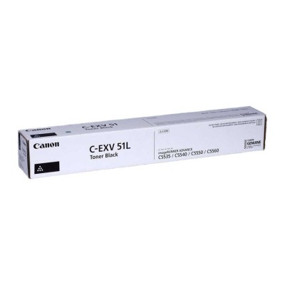 Canon C-EXV51L Siyah Orjinal Toner - IR-C5535i / IR-C5540i