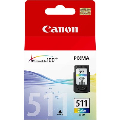 En ucuz Canon CL-511 (2972B007) Renkli Orjinal Kartuş - MP240 / MP260 satın al
