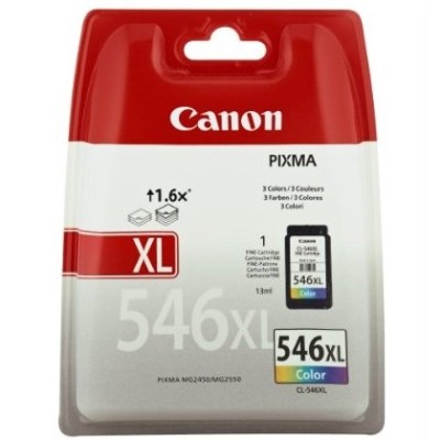 Canon CL-546XL (8288B001) Renkli Orjinal Kartuş - MG2450 / MG2550