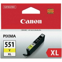 Canon CLI-551XL Y Yüksek Kapasite Sarı Orjinal Kartuş - MG5450 / MG6350 Canon CLI-551XL Y Yüksek Kapasite Sarı Orjinal Kartuş - MG5450 / MG6350