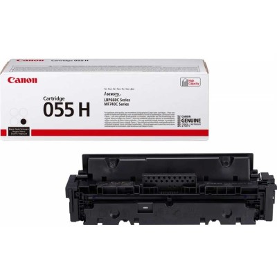 Canon CRG-055H BK 3020C002 Siyah Orjinal Toner LBP662Cdw / MF742Cdw