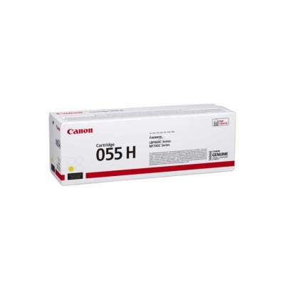 Canon CRG-055H Y 3017C002 Sarı Orjinal Toner LBP662Cdw / MF742Cdw