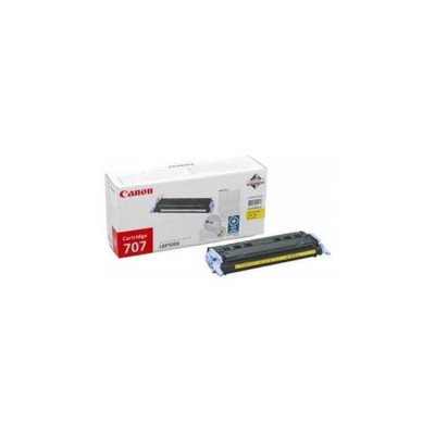 Canon CRG-707Y (9421A004) Sarı Orjinal Toner - LPB5000 / LBP5100