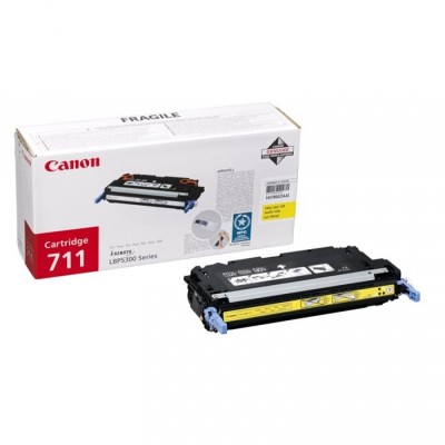 Canon CRG-711Y (1657B002) Sarı Orjinal Toner - LBP5300