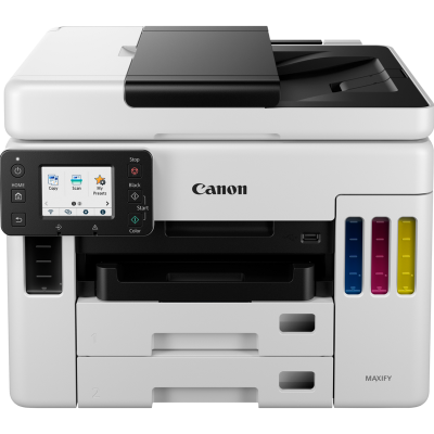 Canon Maxify GX7040 Renkli Çok Fonksiyonlu Tanklı Yazıcı + Fotokopi + Tarayıcı + Faks + Wi-Fi