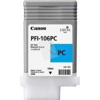 Canon PFI-106PC Photo Cyan Orjinal Kartuş - IPF6300 / IPF6400 Canon PFI-106PC Photo Cyan Orjinal Kartuş - IPF6300 / IPF6400