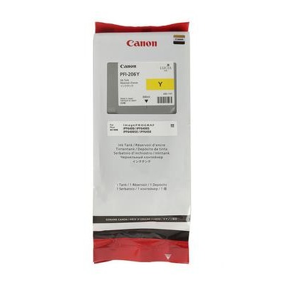 Canon PFI-206Y Sarı Orjinal Kartuş - iPF6400 / iPF6450