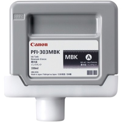 Canon PFI-303MBK Mat Siyah Orjinal Kartuş - iPF810 / iPF815