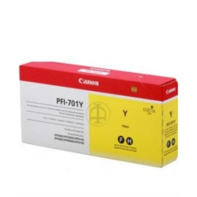 Canon PFI-701Y (0903b001) Sarı Orjinal Kartuş - iPF8000 / iPF8100