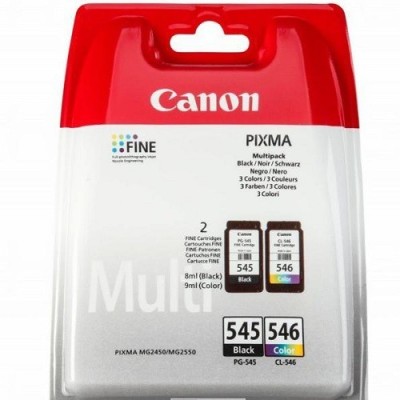 En ucuz Canon PG-545 / CL-546 (8287B005AA) İkili Paket Orjinal Kartuş - MG2450 / MG2550 satın al