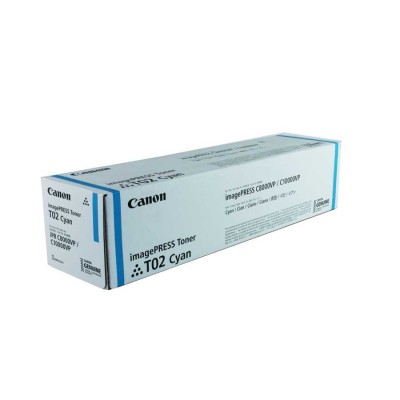 Canon T02 Mavi Orjinal Toner - ImagePress C8000VP / C10000VP