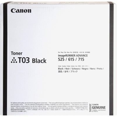 Canon T03 2725C001 Siyah Orjinal Toner