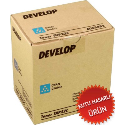 Develop TNP-22C Mavi Orjinal Toner - Ineo 35+