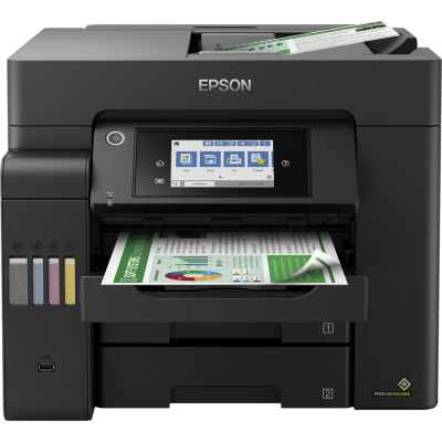 Epson C11CJ30402 EcoTank L6550 Wi-Fi + Fotokopi + Tarayıcı + Faks Renkli Çok Fonksiyonlu Mürekkep Tanklı Yazıcı