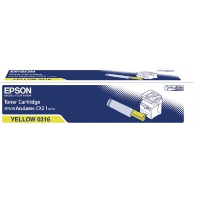 Epson C13S050316 Sarı Orjinal Toner - CX21