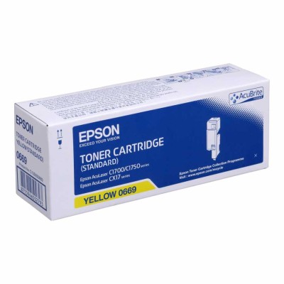 Epson C13S050669 Sarı Orjinal Toner Standart Kapasite - CX17 / C1700