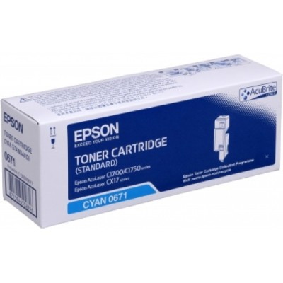 Epson C13S050671 Mavi Orjinal Toner Standart Kapasite - CX17 / C1700