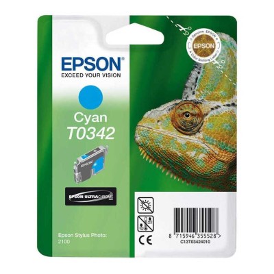 Epson C13T034240 Mavi Orjinal Kartuş - Stylus Photo 2100