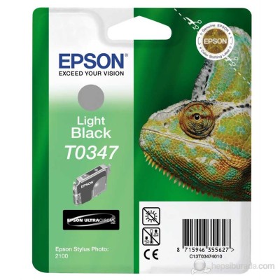 Epson C13T034740 Açık Siyah Orjinal Kartuş - Stylus Photo 2100