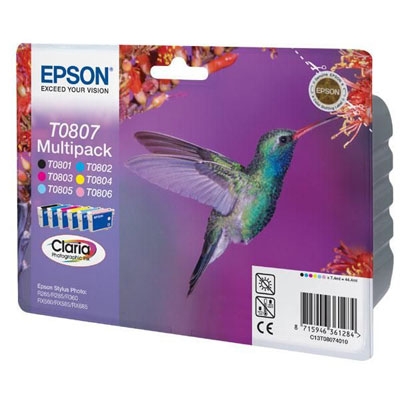 Epson C13T08074020 6'lı Orjinal Set Kartuş - Stylus Photo PX650