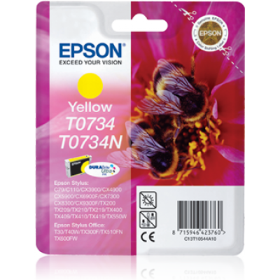 Epson C13T10544A10 Sarı Orjinal Kartuş - TX105 / TX110