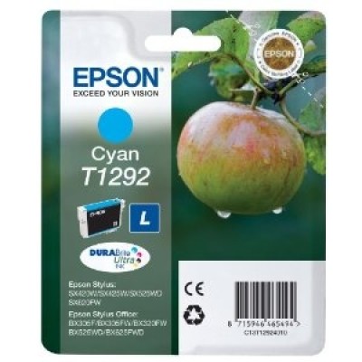 Epson C13T12924021 (T1292) Mavi Orjinal Kartuş - Stylus SX425