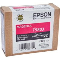 Epson C13T580300 Kırmızı Orjinal Kartuş - Stylus Pro 3800