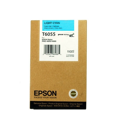 Epson C13T605500 Açık Mavi Orjinal Kartuş - Stylus Pro 4800
