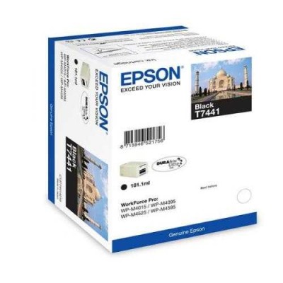 Epson C13T74414010 (T7441) Siyah Orjinal Kartuş - WF-M4000 / WF-M4500