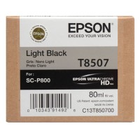Epson C13T850700 Açık Siyah Orjinal Kartuş - SC-P800 Epson C13T850700 Açık Siyah Orjinal Kartuş - SC-P800