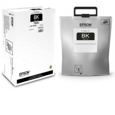 Epson C13T869140 (T8691) Siyah Orjinal Mürekkep Kartuş - Workforce Pro WF-R8590