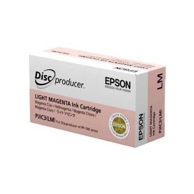 Epson PP 100 PJIC3 LM Açık Kırmızı Orjinal Kartuş DiscProducer