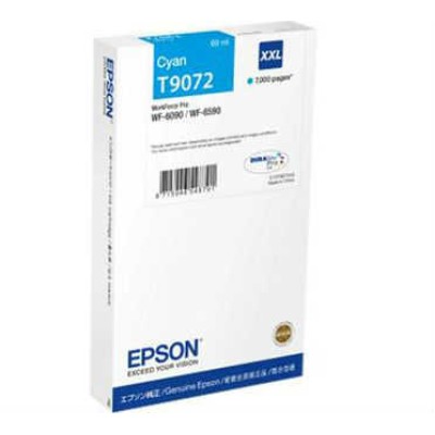 Epson T9072 XXL Mavi Orjinal Kartuş WF 6090 WF 6590