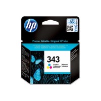 HP 343 C8766E Renkli Orjinal Kartuş