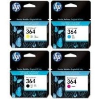HP 364 4lü Set Orjinal Kartuş Siyah,Sarı,Mavi,Kırmızı